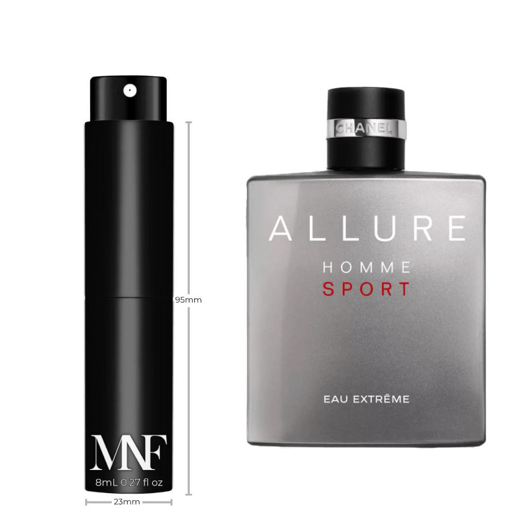 CHANEL | ALLURE HOMME SPORT EAU EXTRÊME | Eau de Parfum | 8mL Travel Spray - Authentic Designer Fragrance | My Next Fragrance