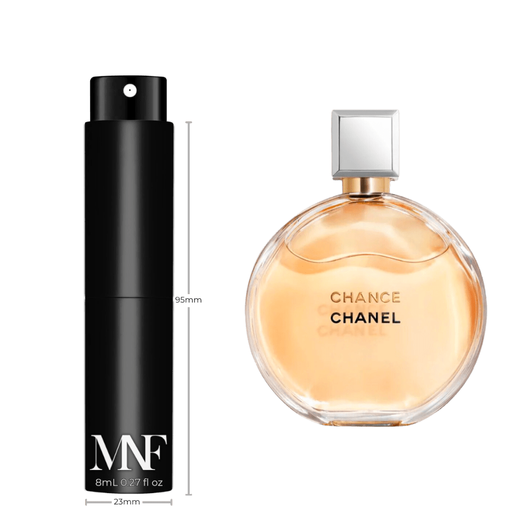 CHANEL | CHANCE | Eau de Parfum | 8mL Travel Spray - Authentic Designer Fragrance | My Next Fragrance