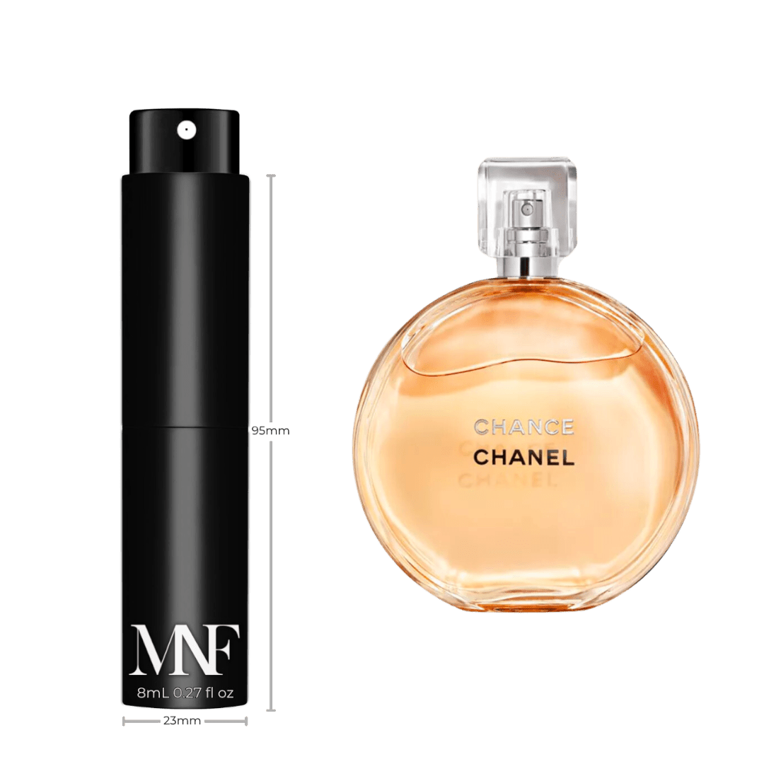 CHANEL | CHANCE | Eau de Toilette | 8mL Travel Spray - Authentic Designer Fragrance | My Next Fragrance