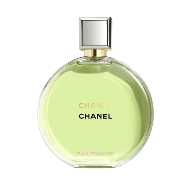 CHANEL CHANCE EAU FRAÍCHE Eau de Parfum full-size reference bottle; the listing is for an 8mL decanted travel spray.