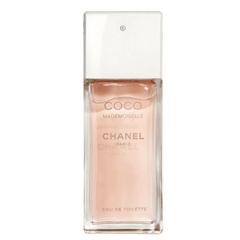 Retail COCO MADEMOISELLE bottle shown as a retail-price reference.