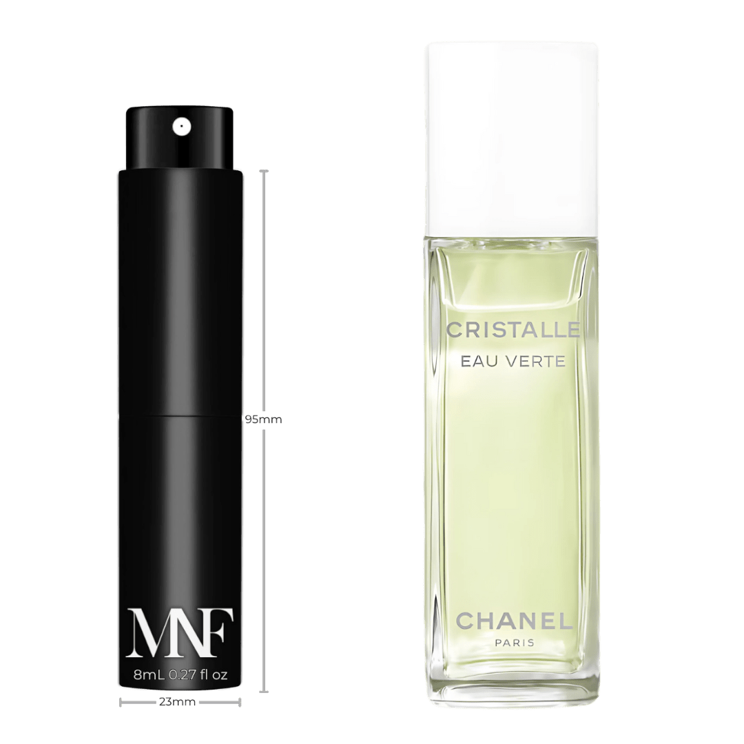 CHANEL | CRISTALLE EAU VERTE | Eau de Parfum | 8mL Travel Spray - Authentic Designer Fragrance | My Next Fragrance