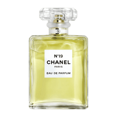 Retail N°19 bottle shown as a retail-price reference.