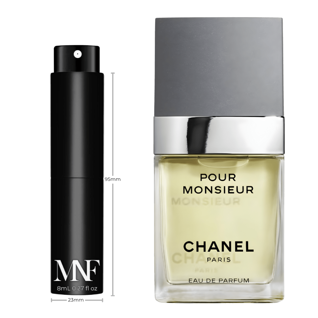 CHANEL | POUR MONSIEUR | Eau de Parfum | 8mL Travel Spray - Authentic Designer Fragrance | My Next Fragrance