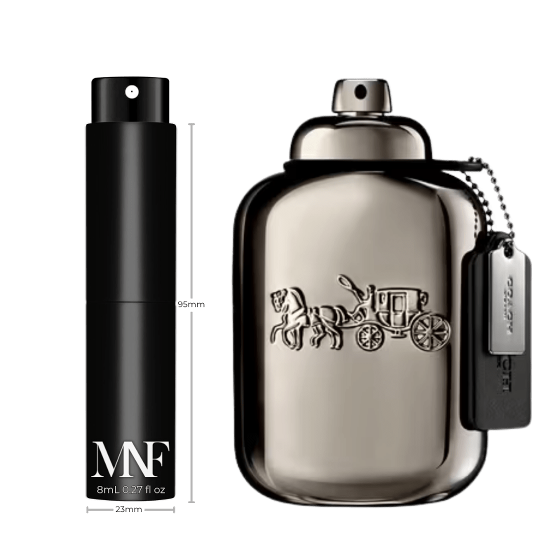 Coach | Pure Platinum | Parfum | 8mL Travel Spray - Authentic Designer Fragrance | My Next Fragrance
