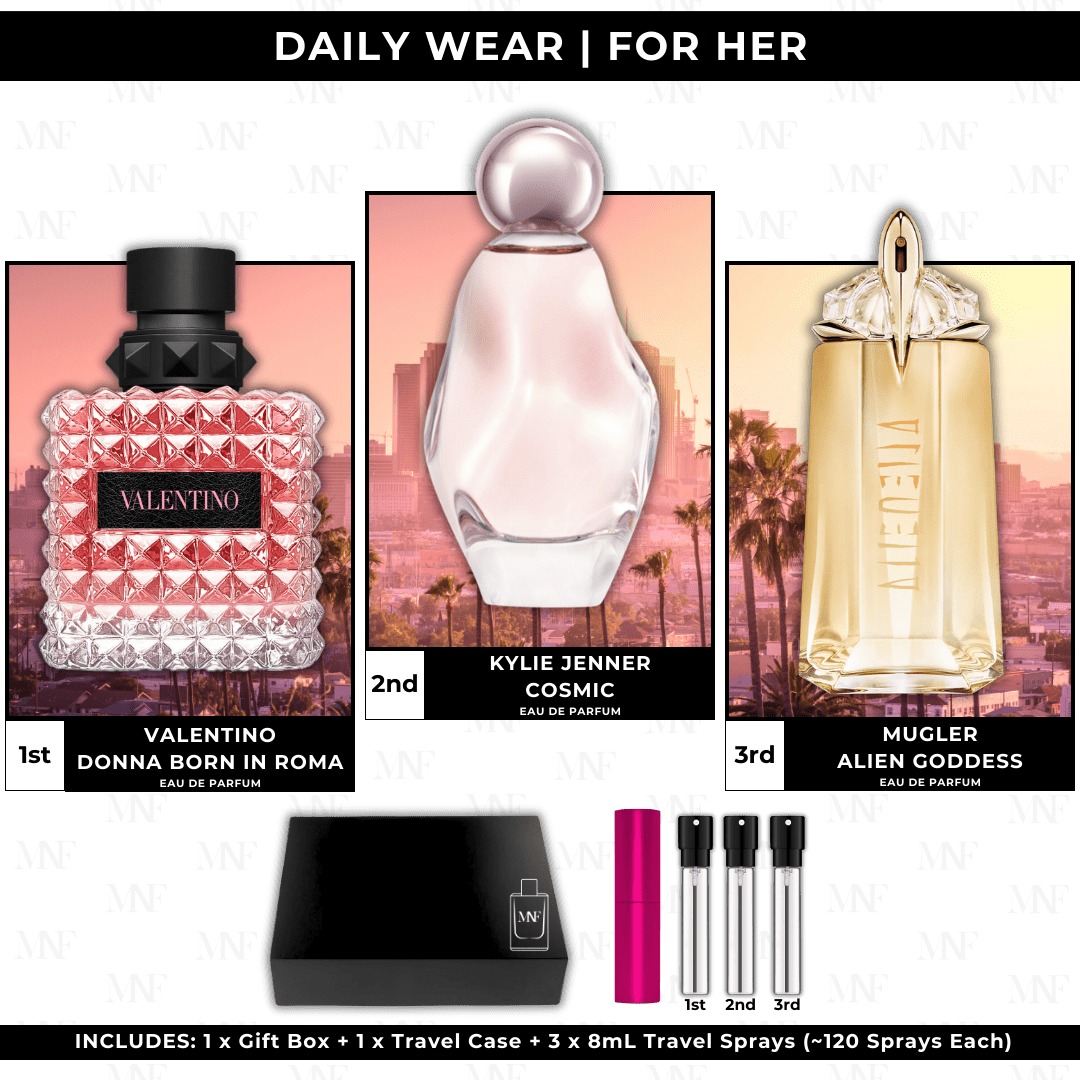 Daily Wear | Gift Box Set | For Her - Authentic Designer Fragrance | My Next Fragrance