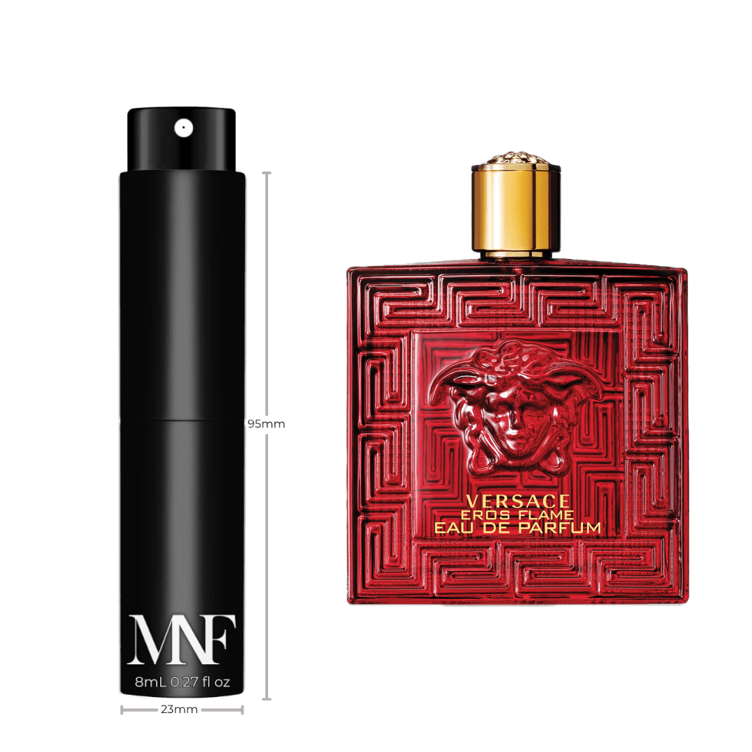 Versace | Eros Flame | EDP | 8mL Travel Spray | Shop Now @ MNF