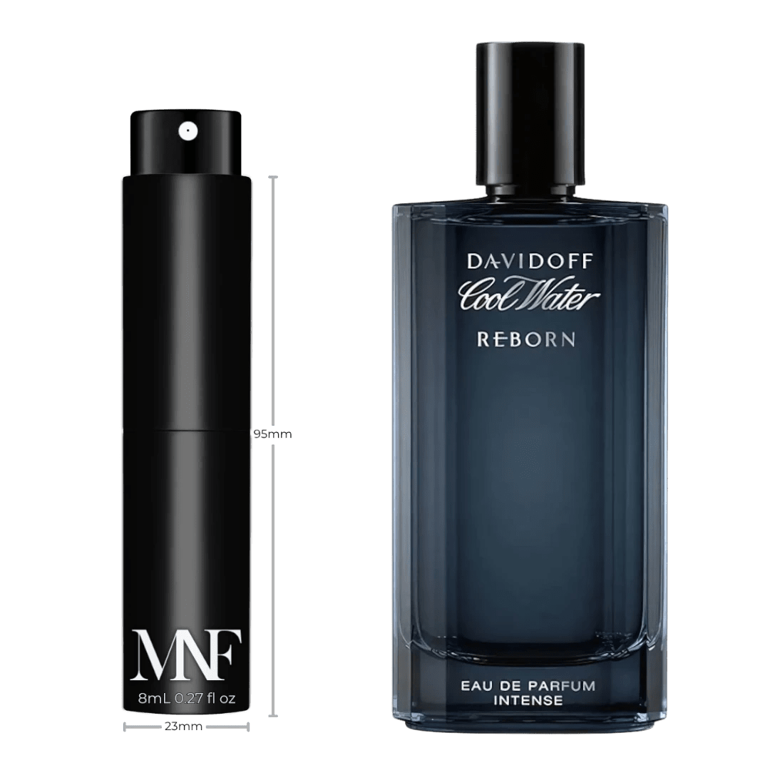 Davidoff | Cool Water Reborn Intense | Eau de Parfum | 8mL Travel Spray - Authentic Designer Fragrance | My Next Fragrance
