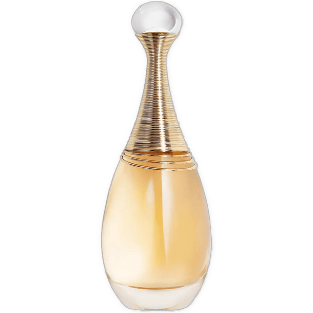 Dior J'adore Eau de Parfum full-size reference bottle; the listing is for an 8mL decanted travel spray.