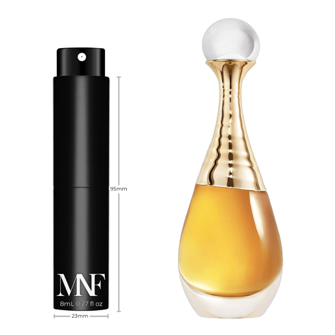 Dior | J'adore l'Or | Essence de Parfum | 8mL Travel Spray - Authentic Designer Fragrance | My Next Fragrance