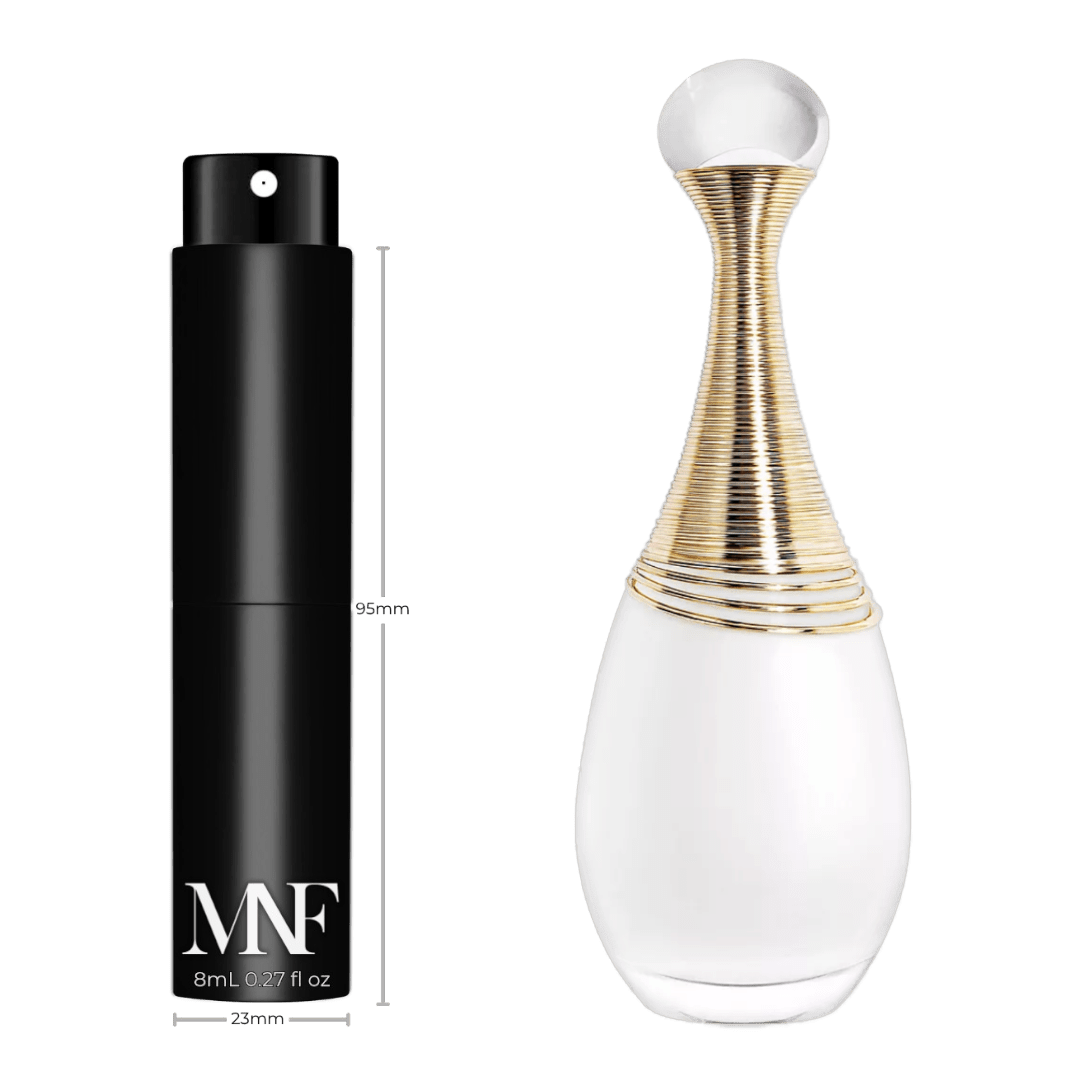 Dior | J'Adore Parfum D'eau | Eau de Parfum | 8mL Travel Spray - Authentic Designer Fragrance | My Next Fragrance