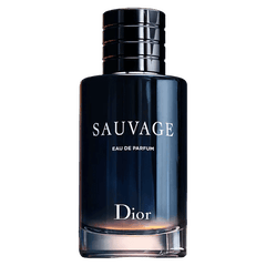Retail Sauvage bottle shown as a retail-price reference.