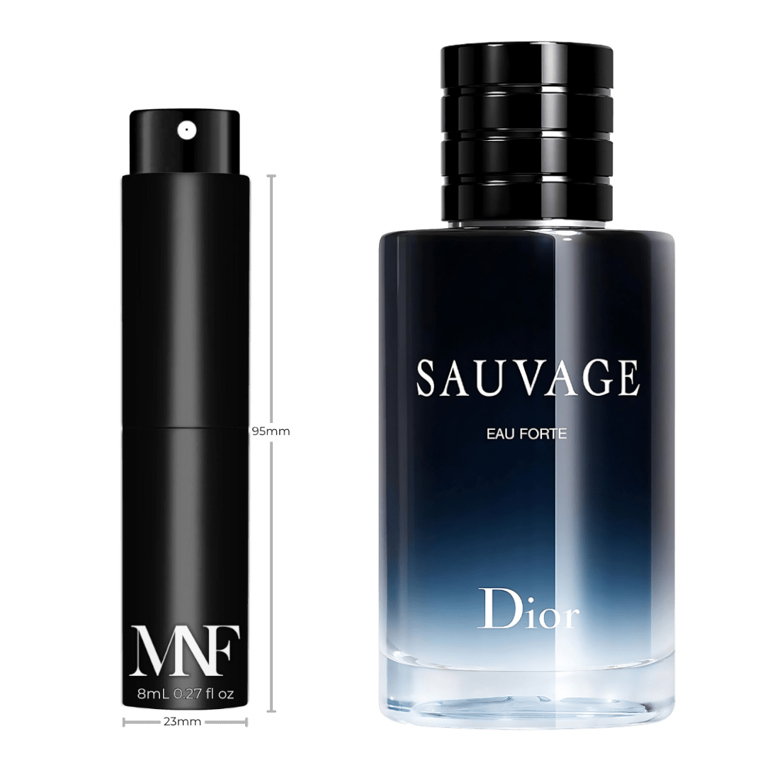 Dior | Sauvage Eau Forte | Parfum | 8mL Travel Spray - Authentic Designer Fragrance | My Next Fragrance