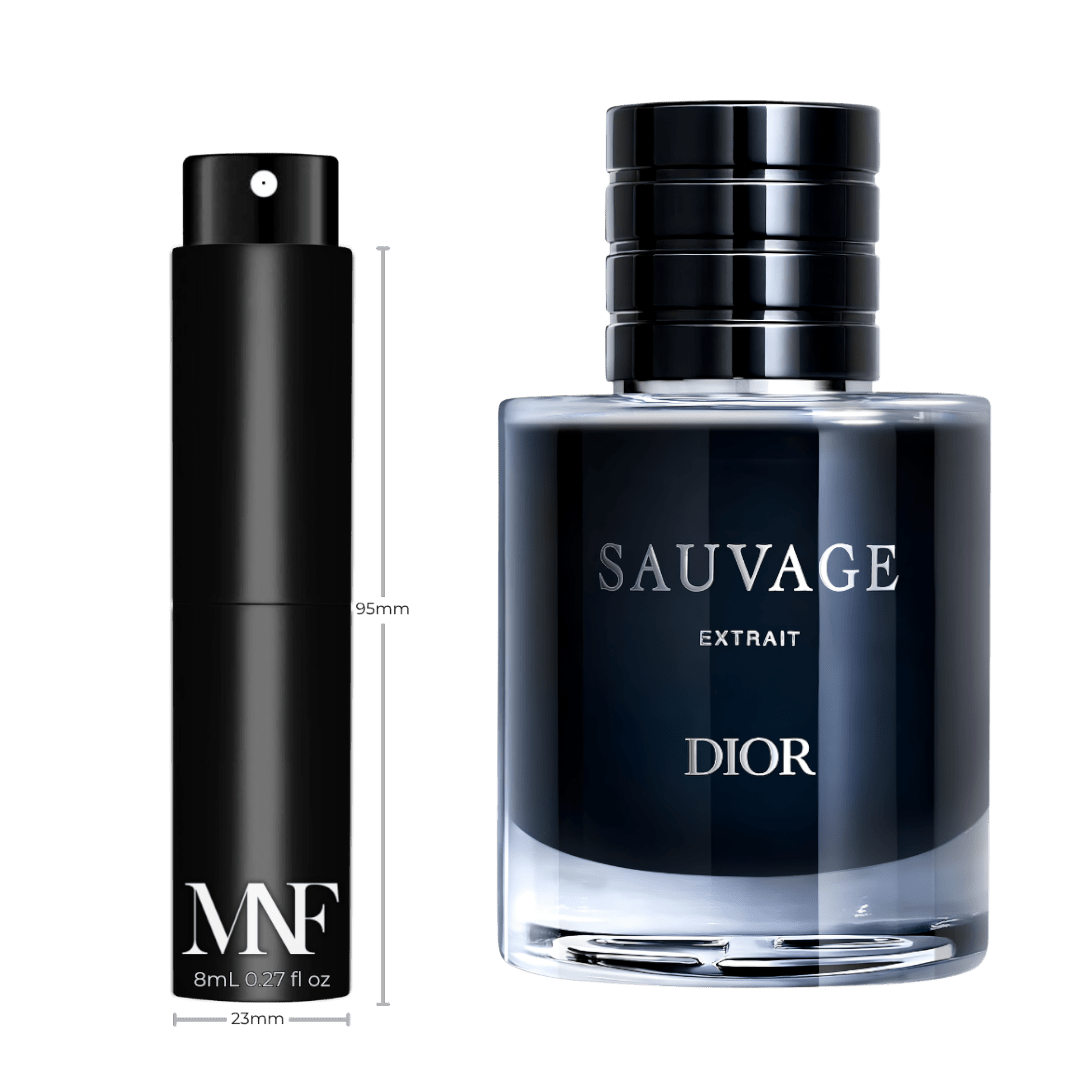 Dior | Sauvage Extrait | Extrait de Parfum | 8mL Travel Spray - Authentic Designer Fragrance | My Next Fragrance