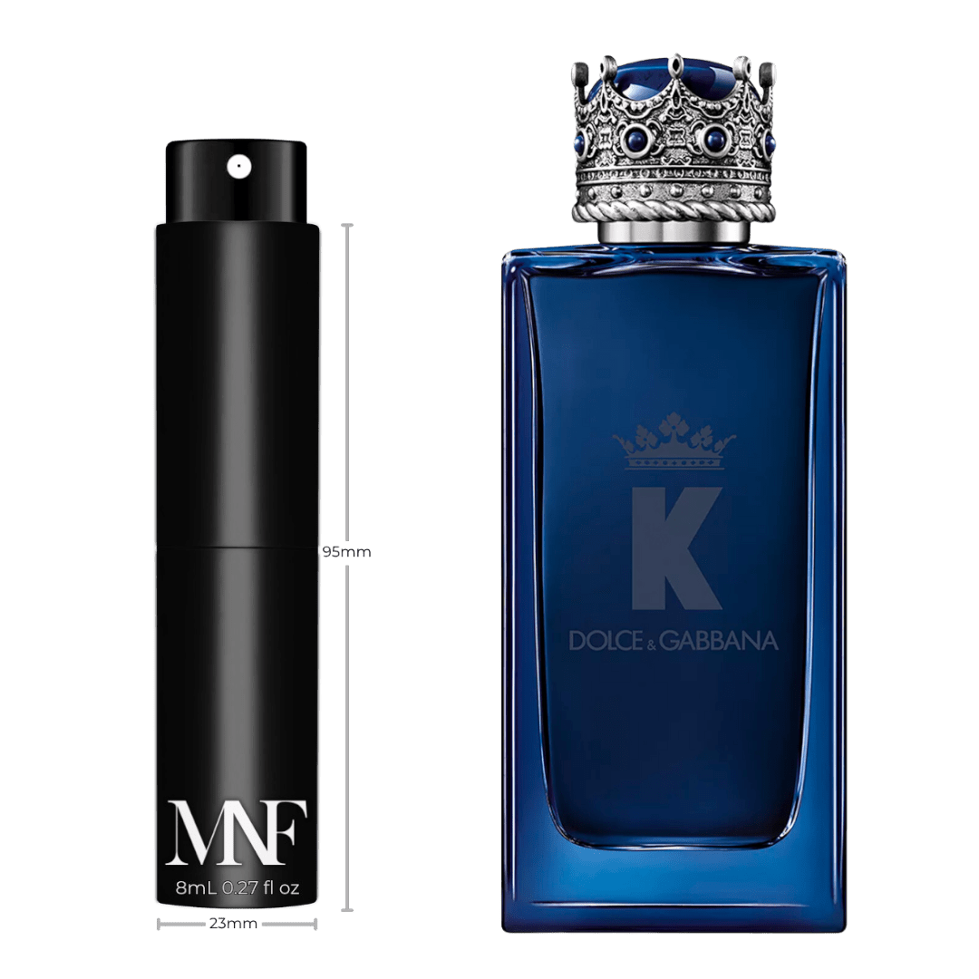 Dolce&Gabbana | K | Eau de Parfum Intense | 8mL Travel Spray - Authentic Designer Fragrance | My Next Fragrance