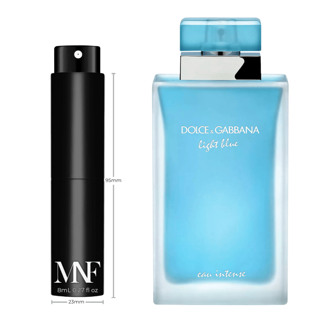 Dolce&Gabbana | Light Blue Eau Intense Pour Femme | Eau de Parfum | 8mL Travel Spray - Authentic Designer Fragrance | My Next Fragrance