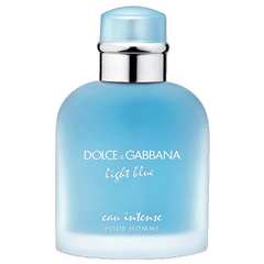 Retail Light Blue Eau Intense Pour Homme bottle shown as a retail-price reference.