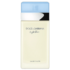 Retail Light Blue Pour Femme bottle shown as a retail-price reference.