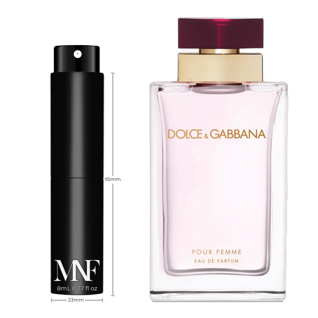 Dolce&Gabbana | Pour Femme | Eau de Parfum | 8mL Travel Spray - Authentic Designer Fragrance | My Next Fragrance
