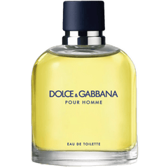 Retail Pour Homme bottle shown as a retail-price reference.