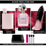 Elixir Trio | Gift Box Set | For Her - Authentic Designer Fragrance | My Next Fragrance