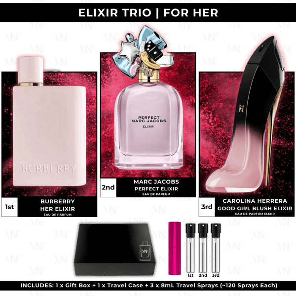 Elixir Trio | Gift Box Set | For Her – My Next Fragrance