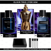 Elixir Trio | Gift Box Set | For Him (1) - Authentic Designer Fragrance | My Next Fragrance