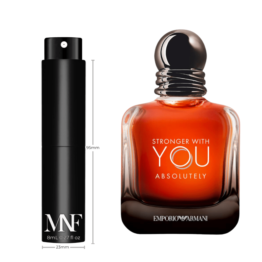 Emporio Armani | Stronger With You Absolutely | Parfum | 8mL Travel Spray - Authentic Designer Fragrance | My Next Fragrance
