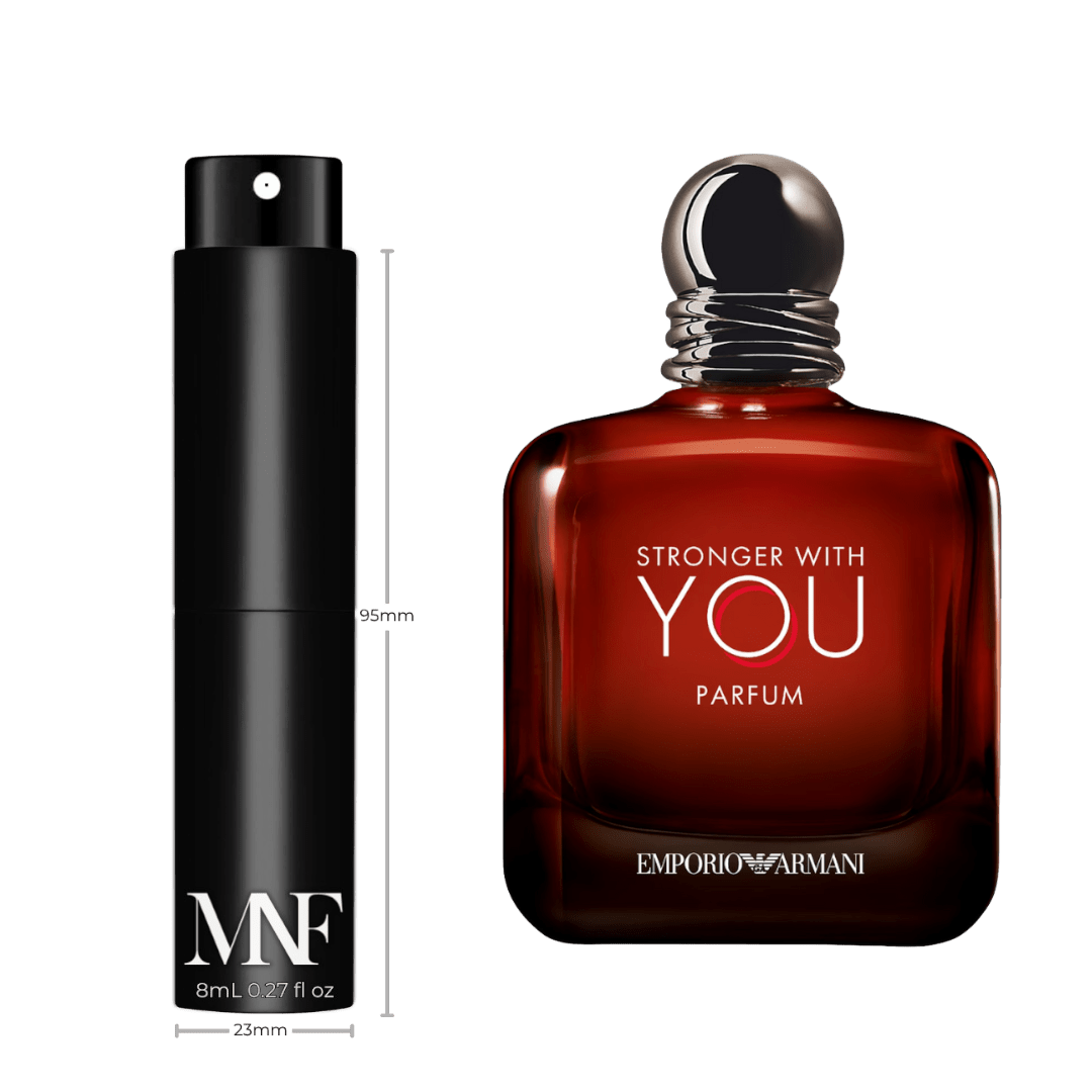 Emporio Armani | Stronger With You | Parfum | 8mL Travel Spray - Authentic Designer Fragrance | My Next Fragrance
