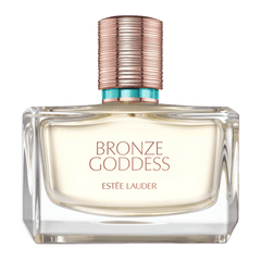 Retail Bronze Goddess Eau Fraîche bottle shown as a retail-price reference.
