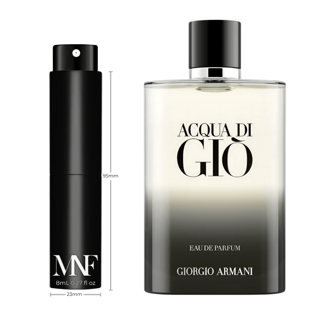 Giorgio Armani | Acqua di Giò | Eau de Parfum | 8mL Travel Spray - Authentic Designer Fragrance | My Next Fragrance