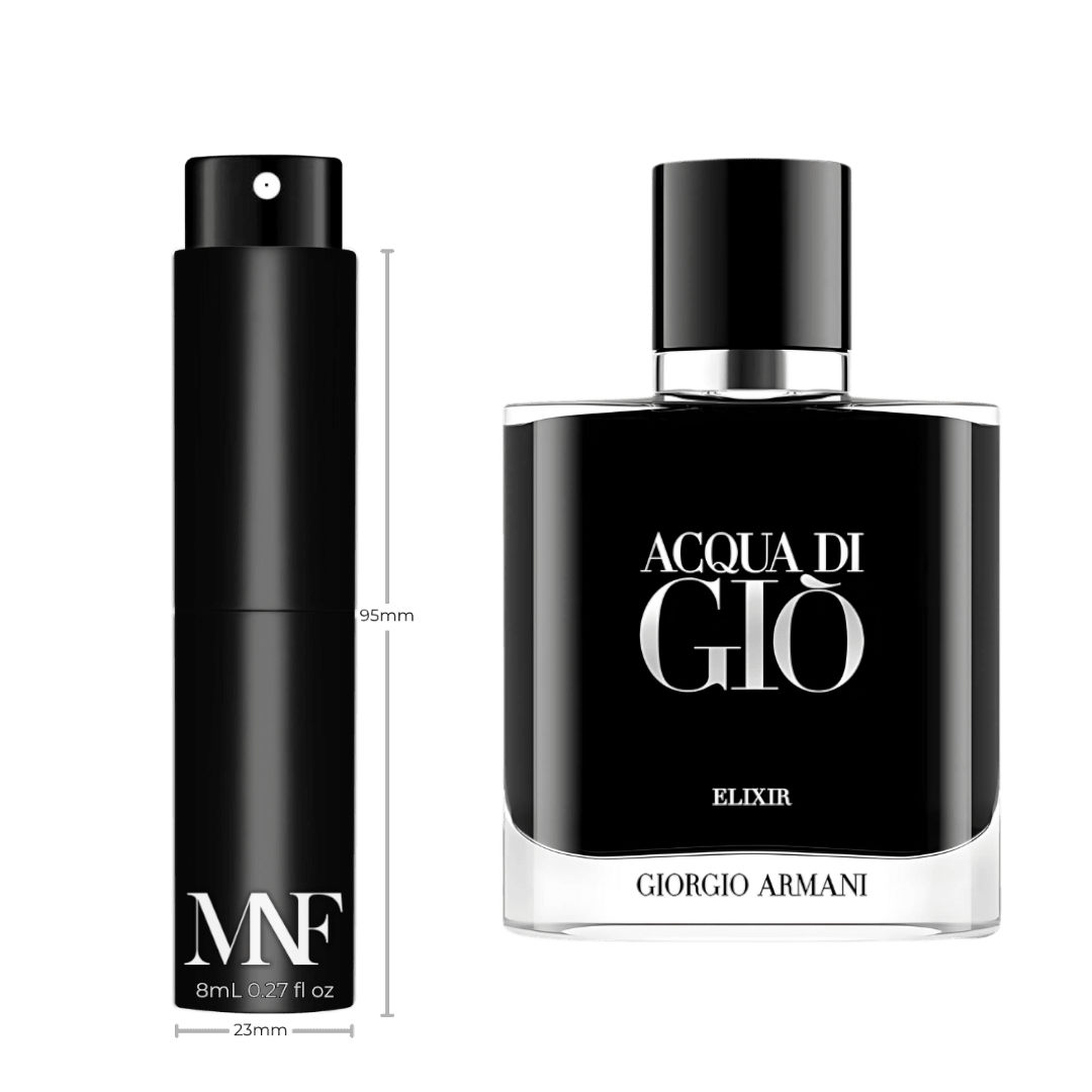 Giorgio Armani | Acqua di Giò Elixir | Parfum | 8mL Travel Spray - Authentic Designer Fragrance | My Next Fragrance