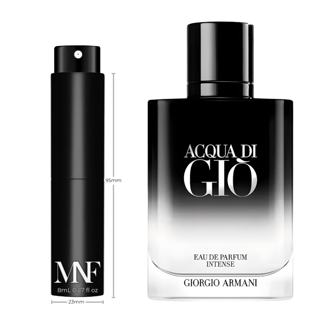 Giorgio Armani | Acqua di Gio Intense | Eau de Parfum Intense | 8mL Travel Spray - Authentic Designer Fragrance | My Next Fragrance