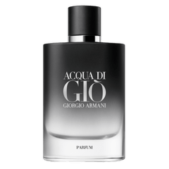 Retail Acqua di Giò bottle shown as a retail-price reference.