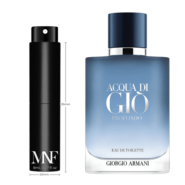 Giorgio Armani | Acqua Di Gio Profondo | EDT | 8mL Travel Spray