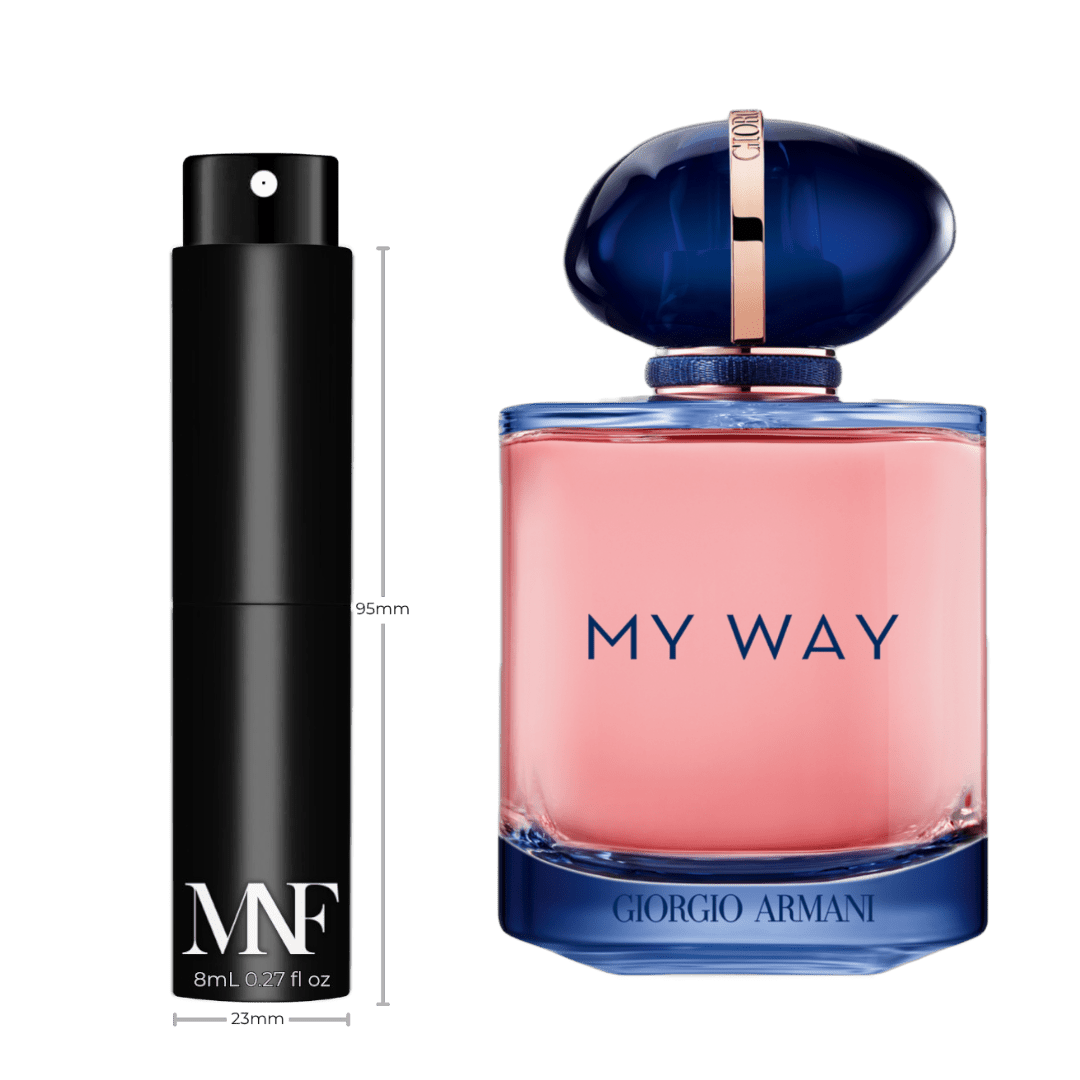 Giorgio Armani | My Way Intense | Eau de Parfum Intense | 8mL Travel Spray - Authentic Designer Fragrance | My Next Fragrance