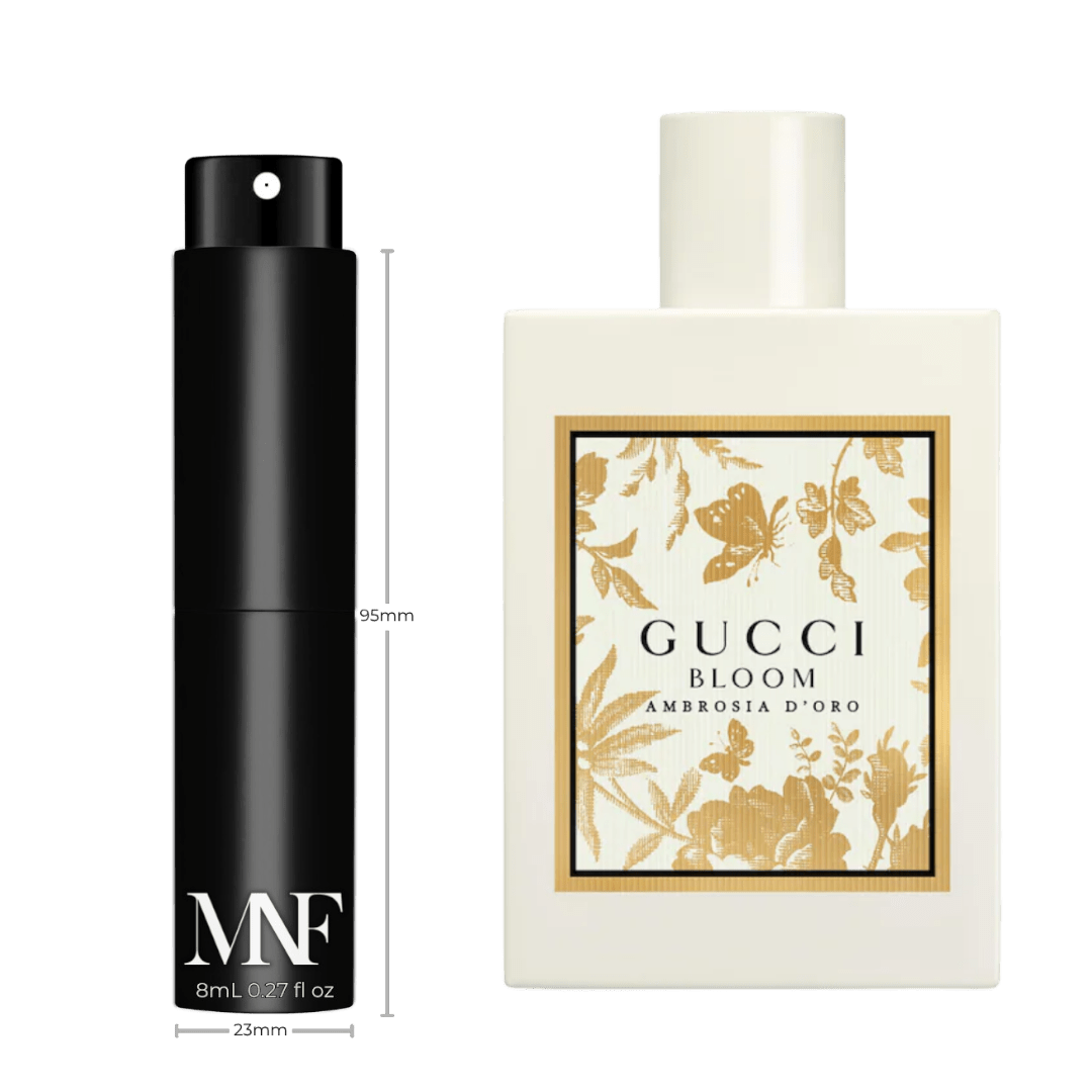 Gucci | Bloom Ambrosia d'Oro | Eau de Parfum | 8mL Travel Spray - Authentic Designer Fragrance | My Next Fragrance