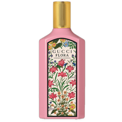 Retail Flora Gorgeous Gardenia bottle shown as a retail-price reference.