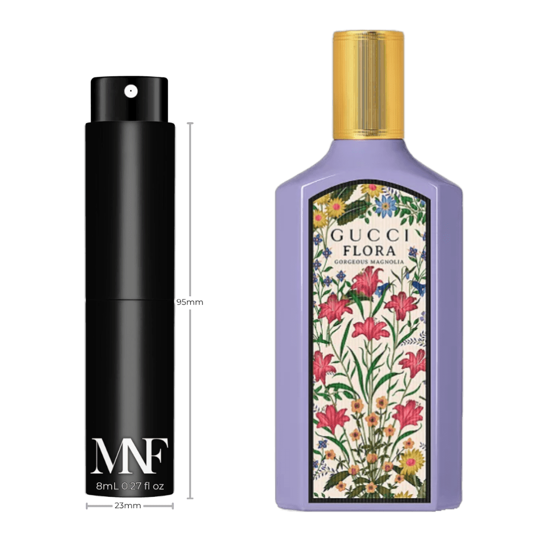 Gucci | Flora Gorgeous Magnolia | Eau de Parfum | 8mL Travel Spray - Authentic Designer Fragrance | My Next Fragrance