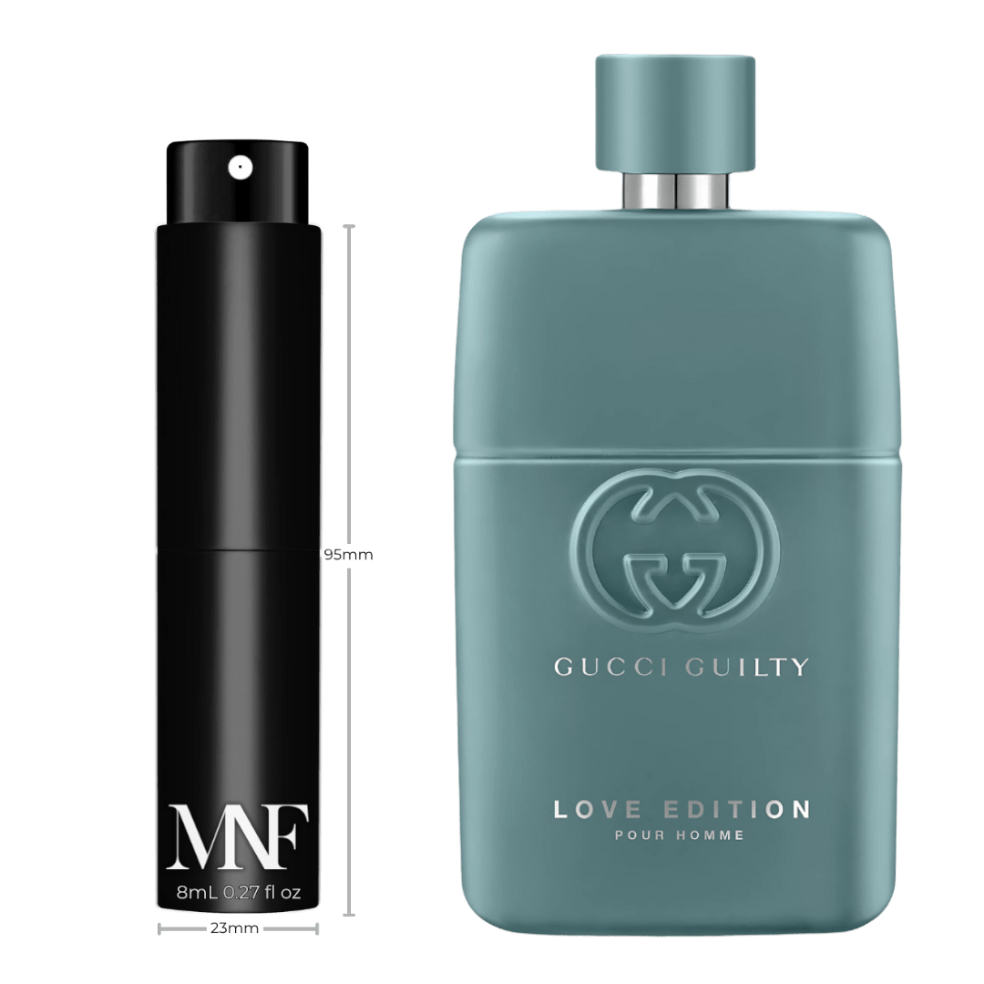 Gucci | Guilty Love Edition Pour Homme (2025) | Eau de Parfum | 8mL Travel Spray - Authentic Designer Fragrance | My Next Fragrance