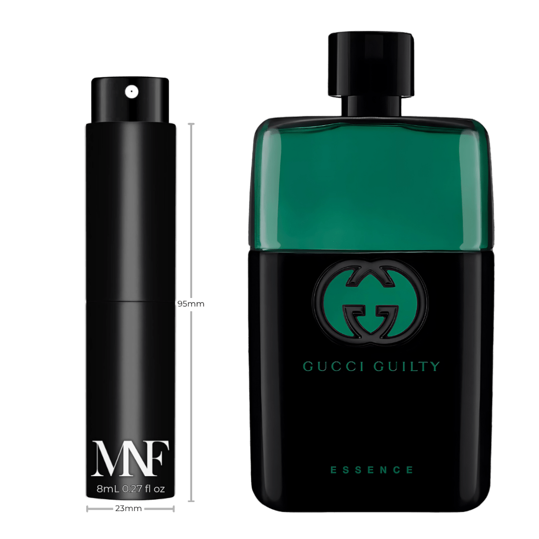 Gucci | Guilty Pour Homme Essence | Eau de Toilette | 8mL Travel Spray - Authentic Designer Fragrance | My Next Fragrance