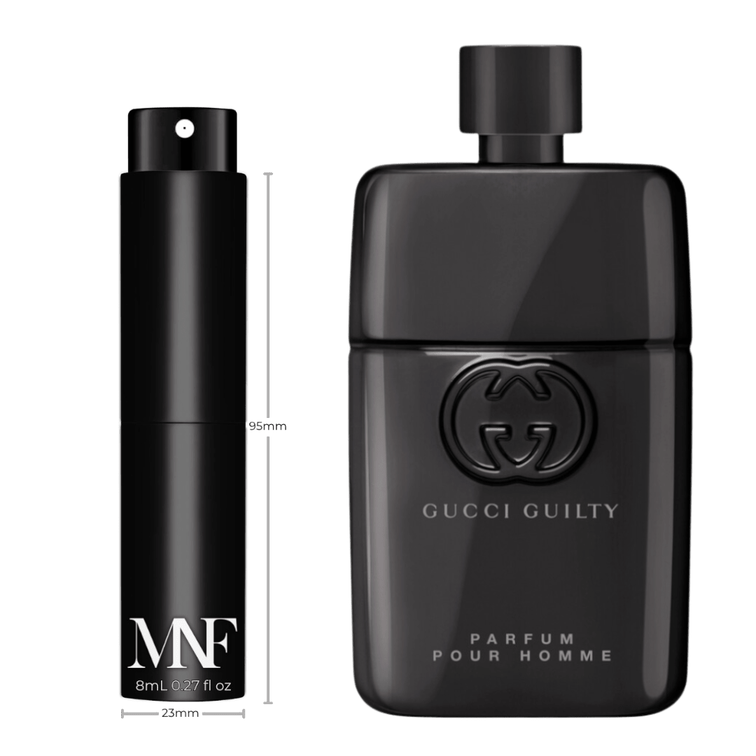 Gucci | Guilty Pour Homme | Parfum | 8mL Travel Spray - Authentic Designer Fragrance | My Next Fragrance