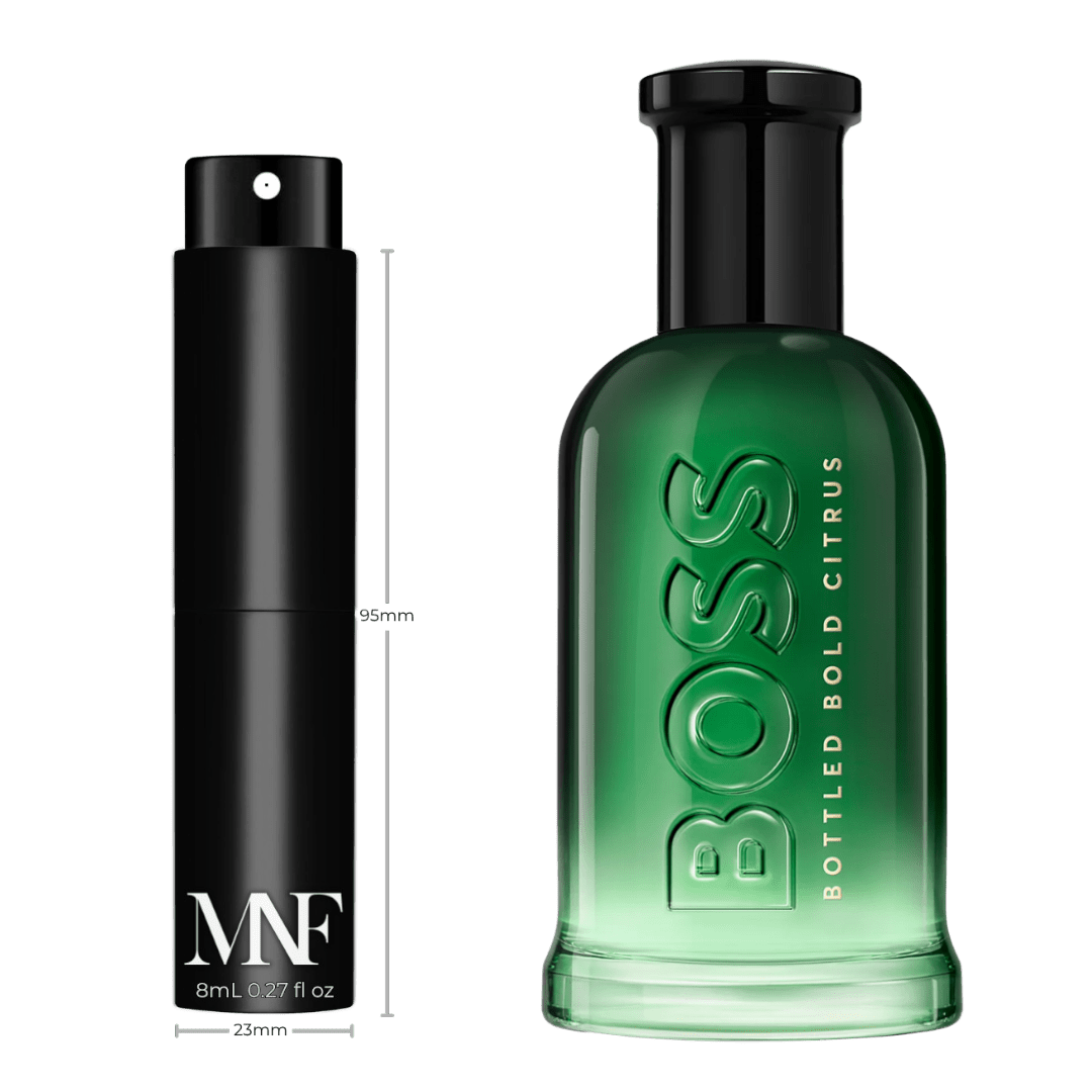 Hugo Boss | BOSS Bottled Bold Citrus | Eau de Parfum | 8mL Travel Spray - Authentic Designer Fragrance | My Next Fragrance