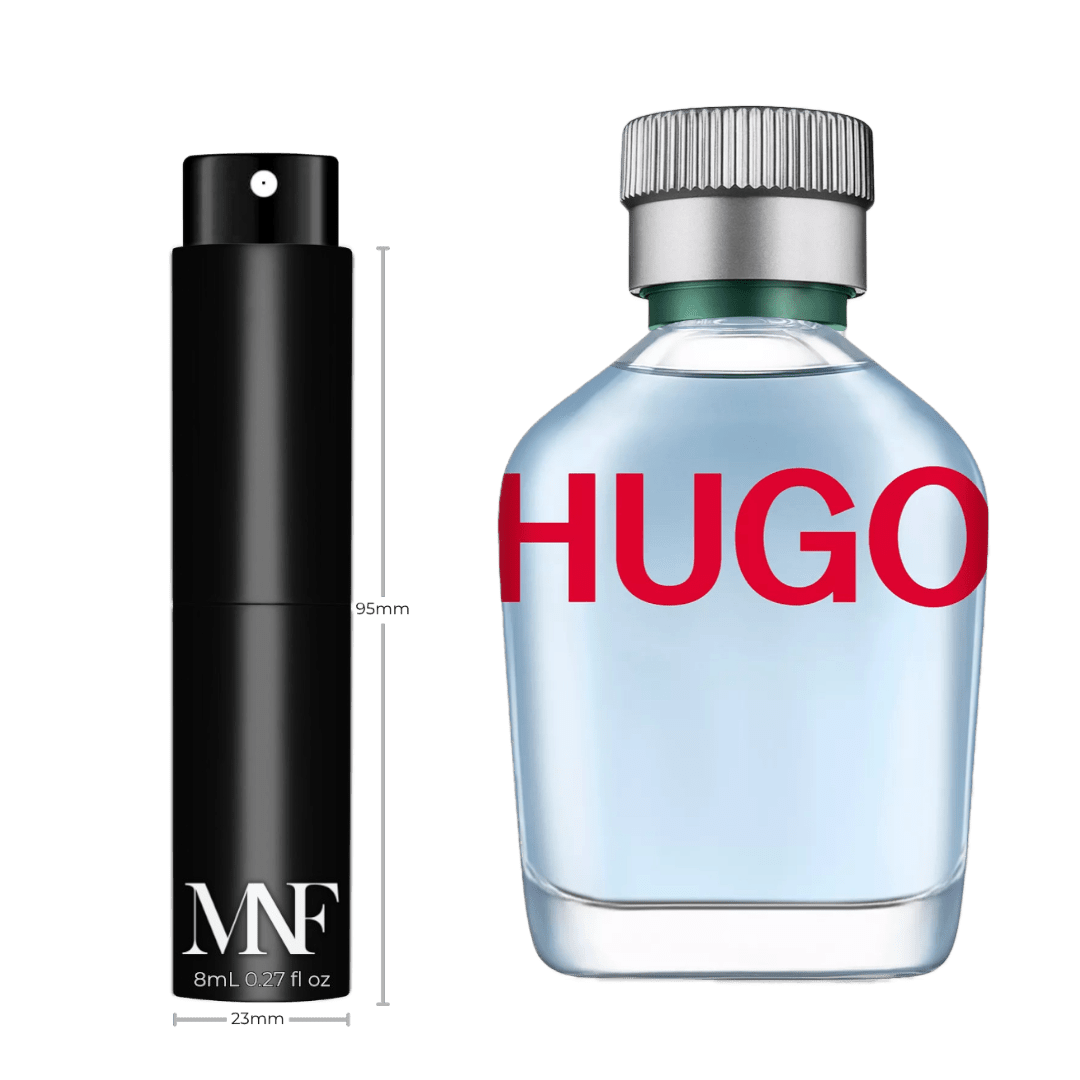 Hugo Boss | HUGO MAN | Eau de Toilette | 8mL Travel Spray - Authentic Designer Fragrance | My Next Fragrance