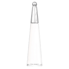 Retail L'Eau D'Issey Intense bottle shown as a retail-price reference.