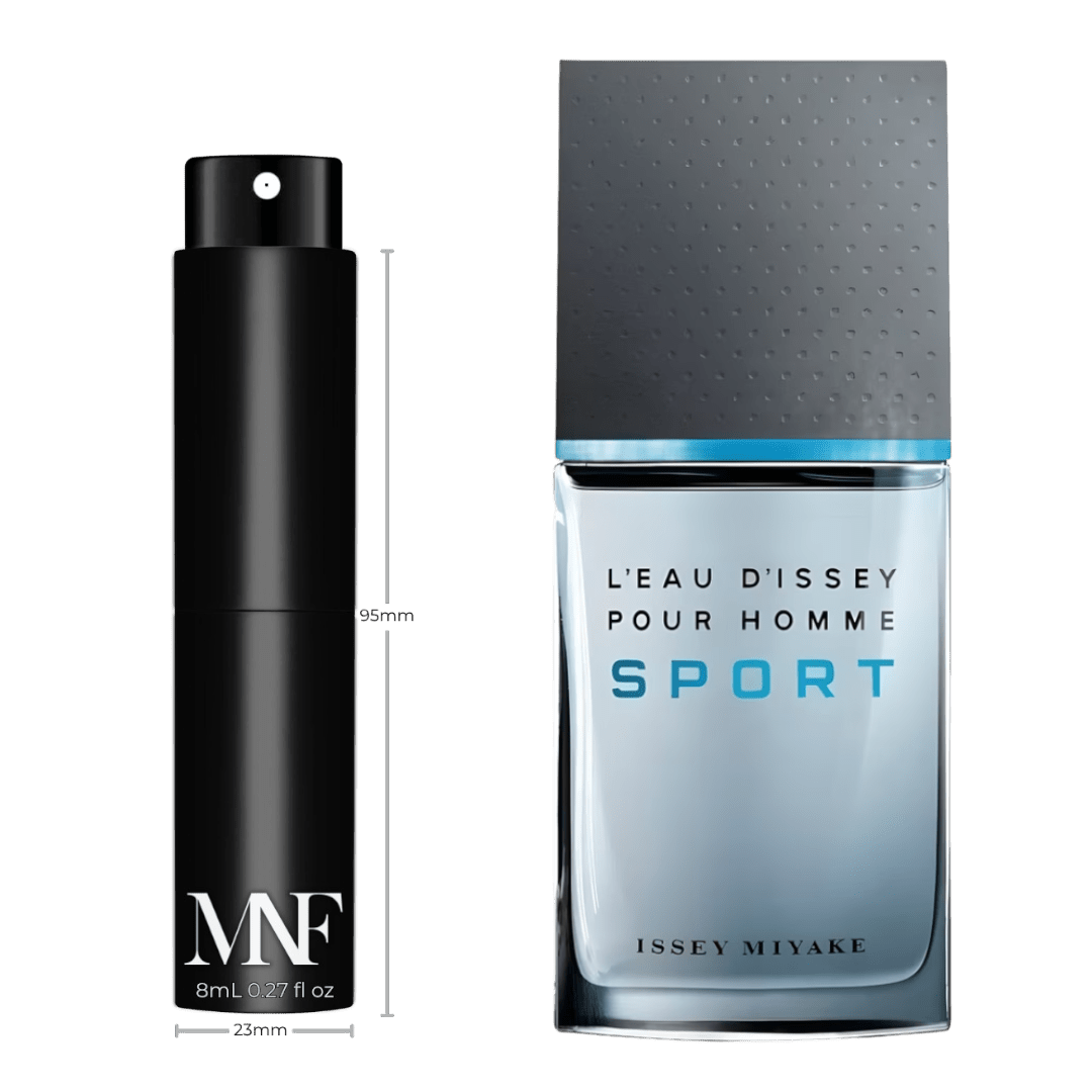 Issey Miyake | L'Eau D'Issey Pour Homme Sport | Eau de Toilette | 8mL Travel Spray - Authentic Designer Fragrance | My Next Fragrance