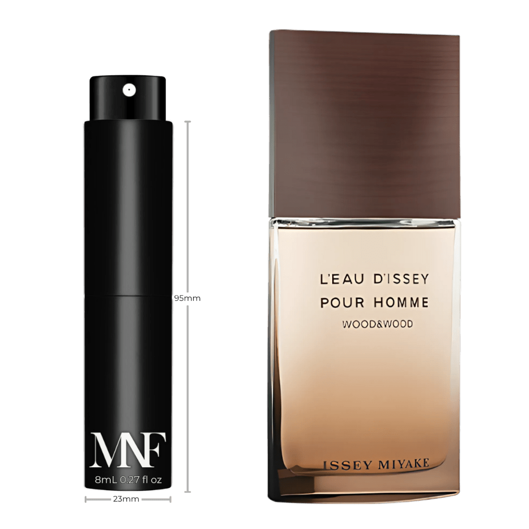 Issey Miyake | L'Eau D'Issey Pour Homme Wood & Wood | Eau de Parfum Intense | 8mL Travel Spray - Authentic Designer Fragrance | My Next Fragrance