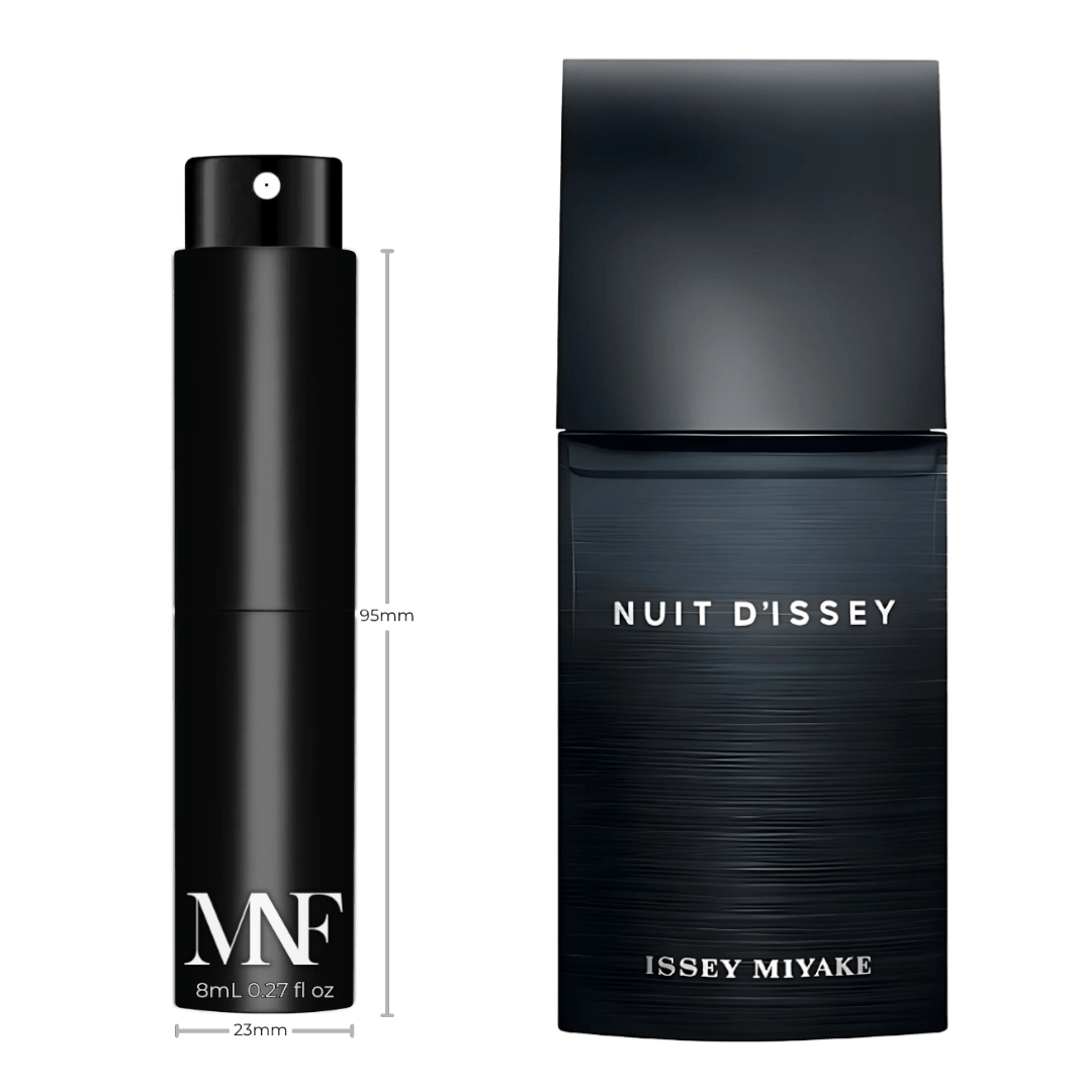 Issey Miyake | Nuit d'Issey | Eau de Toilette | 8mL Travel Spray - Authentic Designer Fragrance | My Next Fragrance