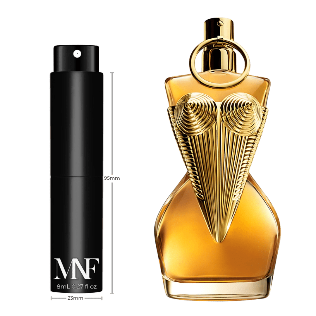 Jean Paul Gaultier | Gaultier Divine Le Parfum | Eau de Parfum Intense | 8mL Travel Spray - Authentic Designer Fragrance | My Next Fragrance