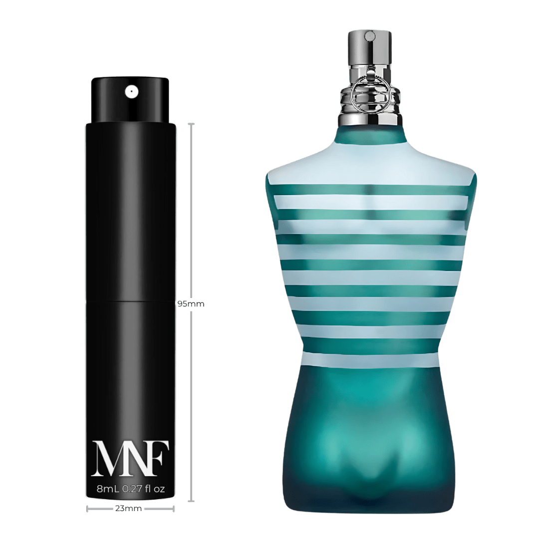 Jean Paul Gaultier | Le Male | Eau de Toilette | 8mL Travel Spray - Authentic Designer Fragrance | My Next Fragrance